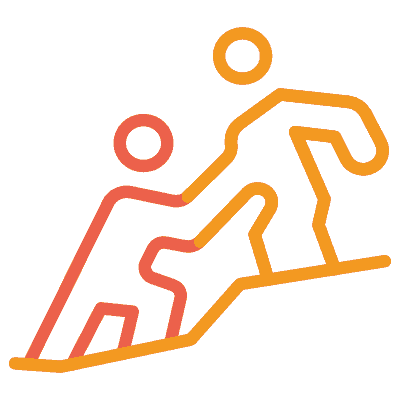Helping hand icon