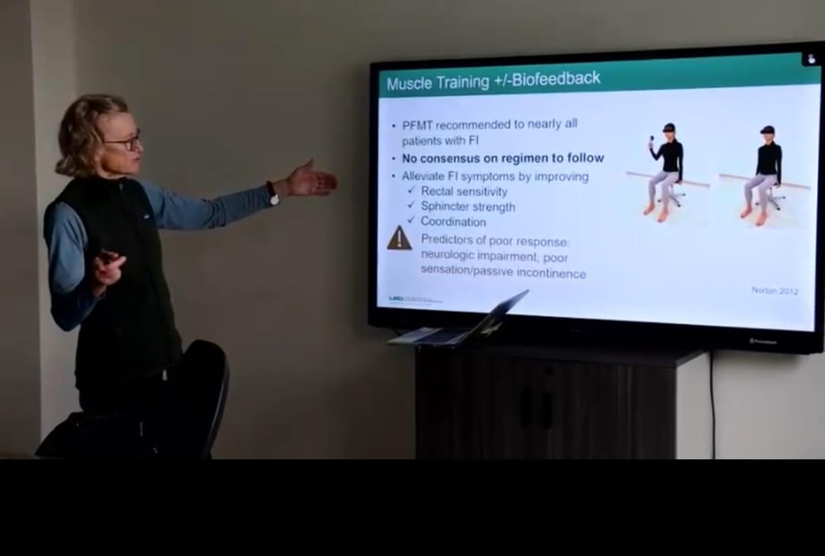 Clinical training presentation on rehabilitation and muscle training