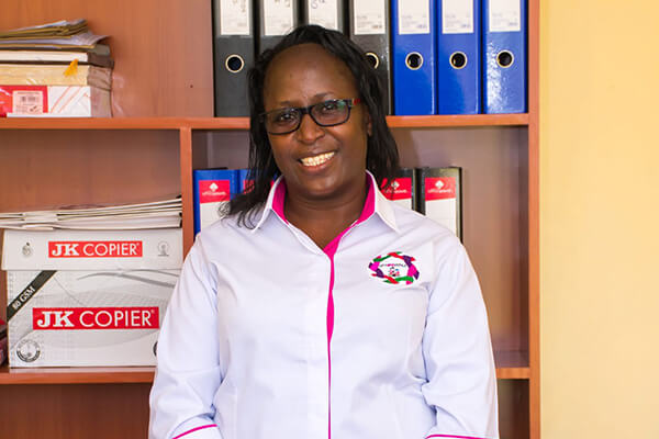 Sarah Omega, the founder and Executive Director of LEFI